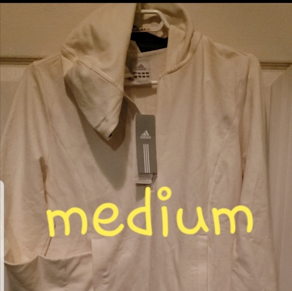 Adidas new sweater on hood